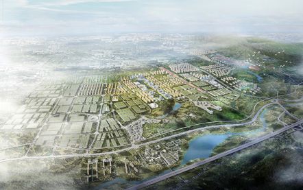 郑州华夏幸福上街产业新城概念规划与城市设计
