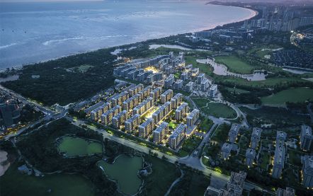 海南陵水绿城蓝湾小镇海韵晓风